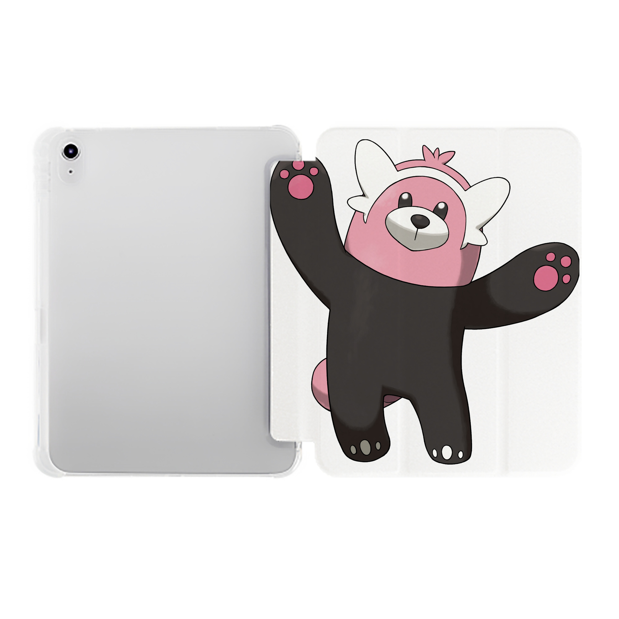 （画像用） ポケットモンスター Pokémon IPad ケース ペン収納付き 三つ折りスタンド PUレザー×シリコン 対応機種9.5/10.5/10.9インチ